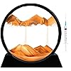 Moving Sand Art Picture Glass Liquid Painting 3D Natural Landscape